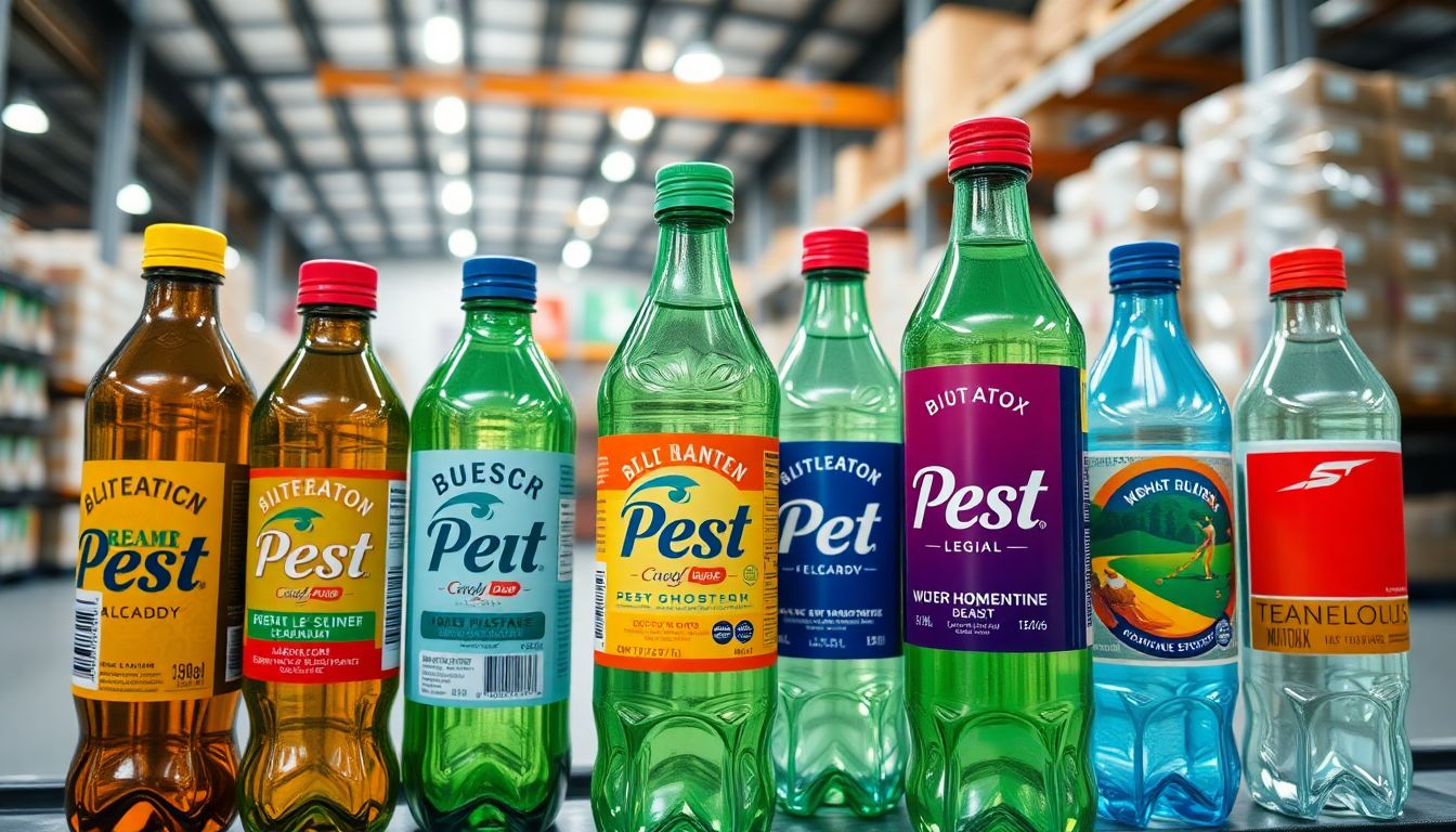 Etiquetas para Envases Pet